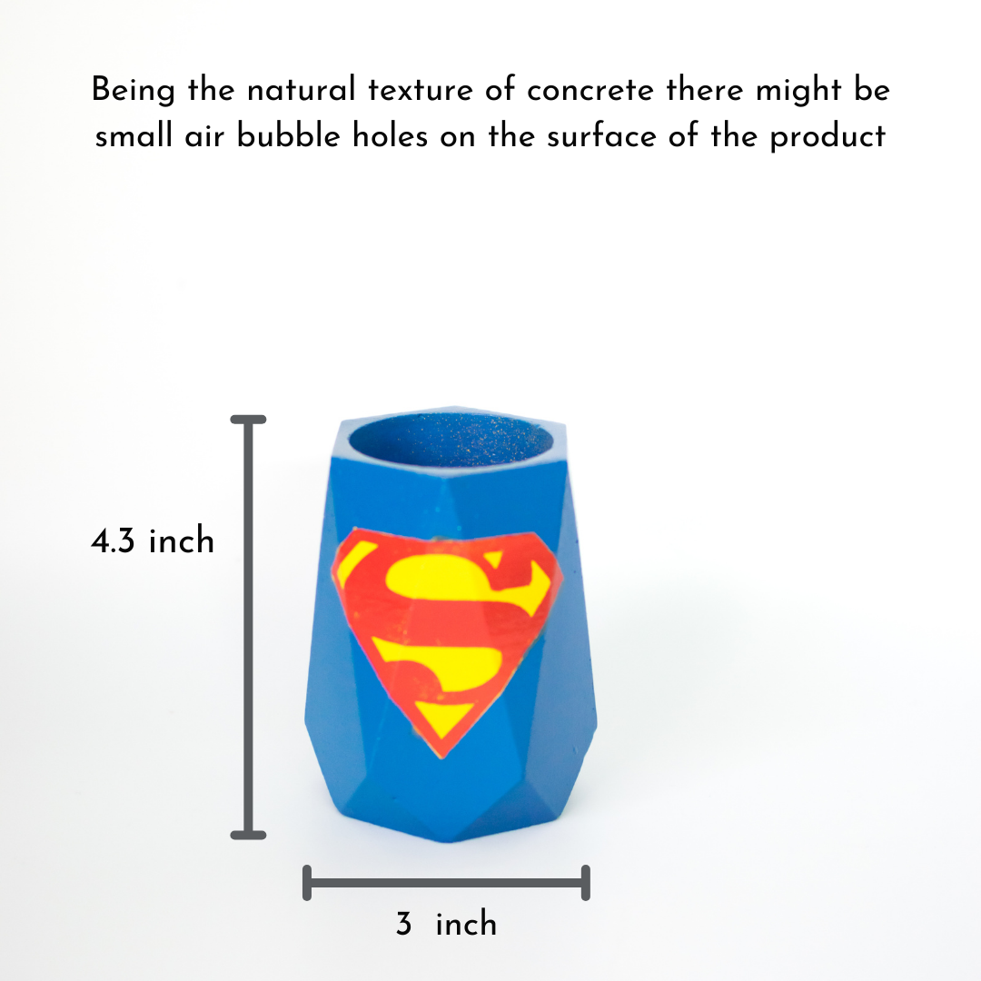 Superman Theme Pen holder