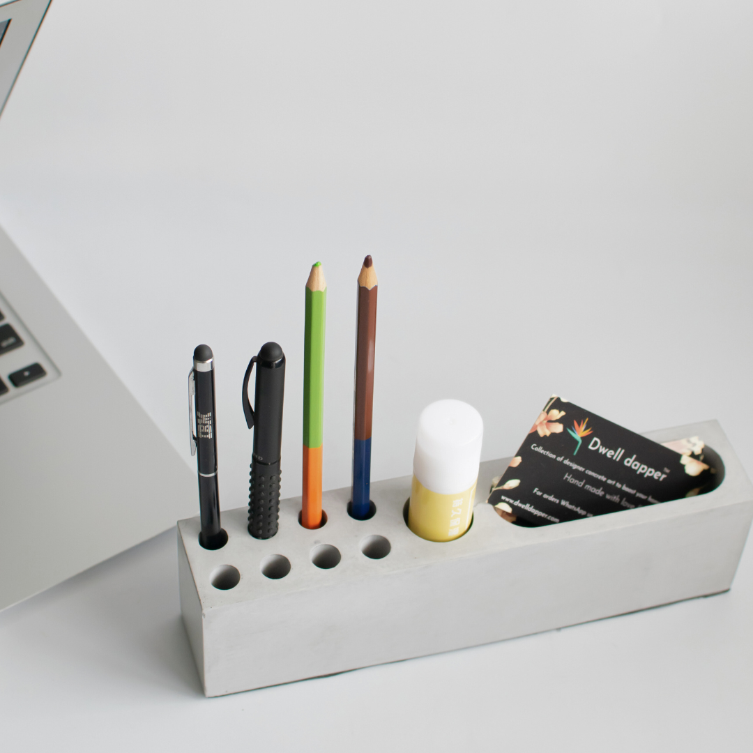 Pen and mobile stand (Grey)