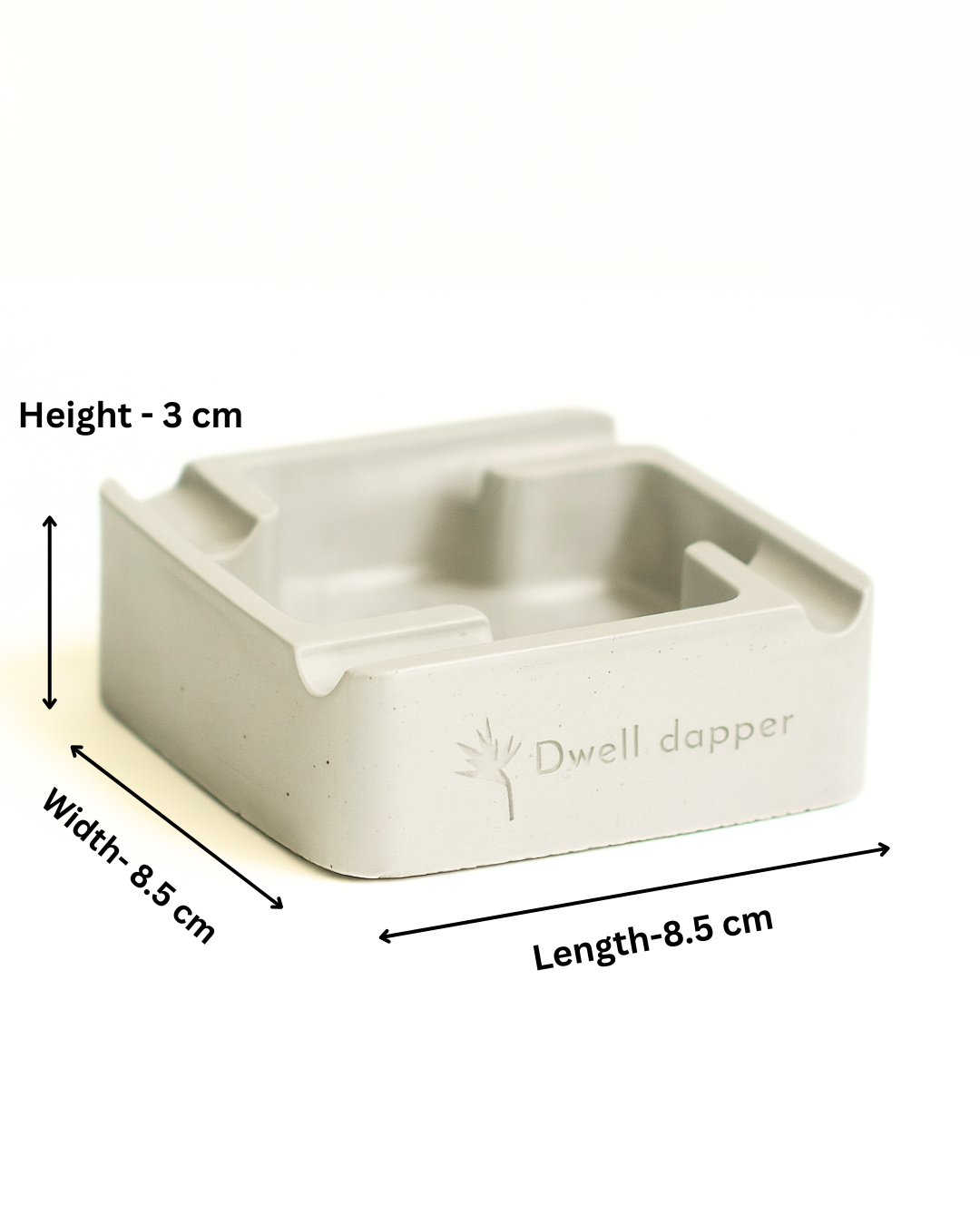 Concrete Ashtray (Grey)