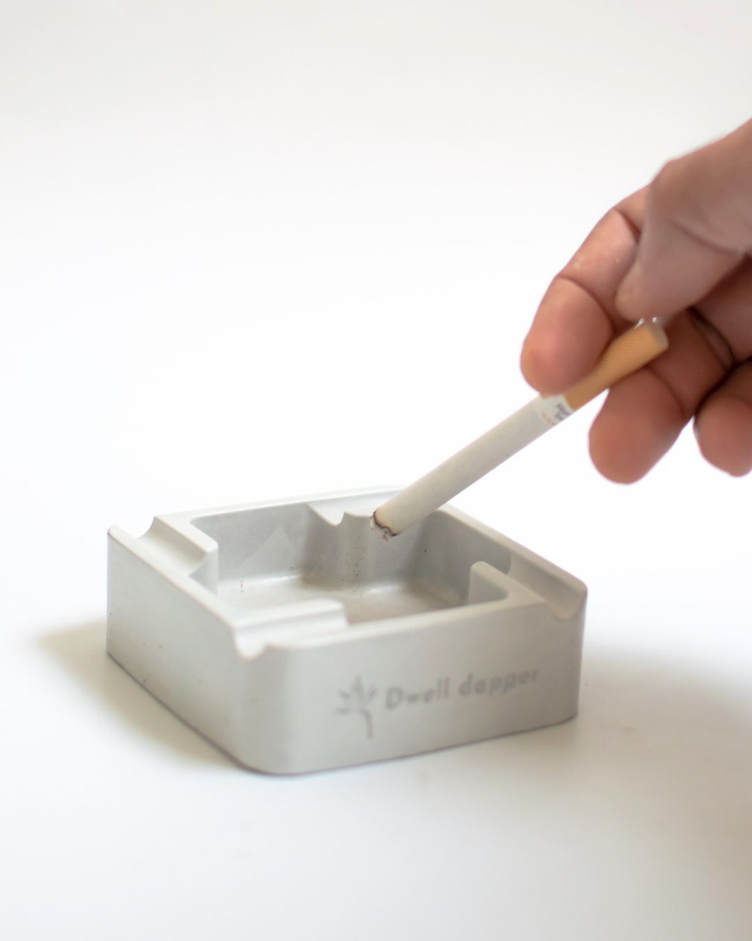 Concrete Ashtray (Grey)
